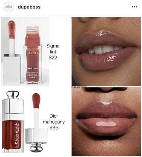 dior lip oil mahogany dupe|dior 720 lipstick dupe.